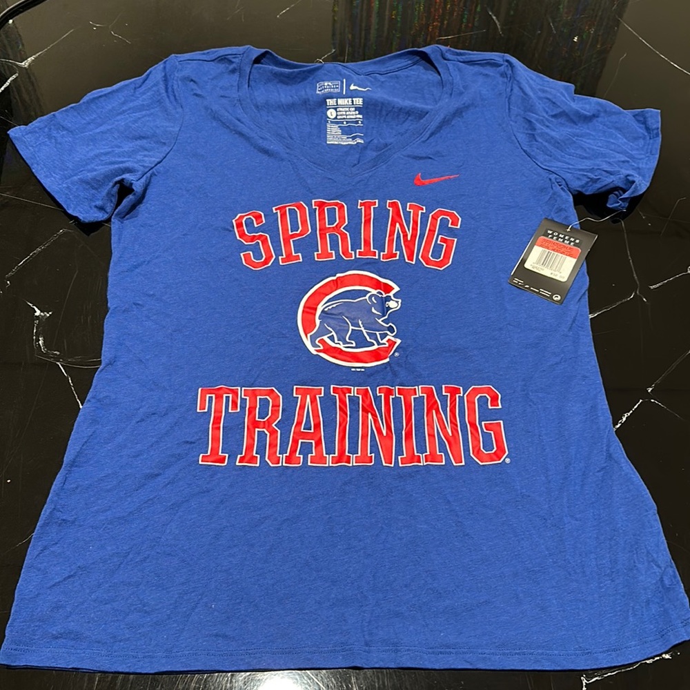 Brand new large Nike Cubs athletic cut tee with original tag